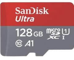 SanDisk 128GB SDカードのサムネイル