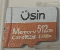 Anbernic rg557 microSDカード512GBのサムネイル