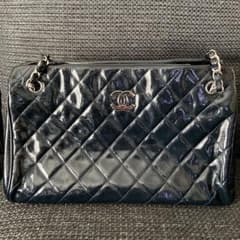 CHANEL☆パテントレザー キルティングエナメルトートバッグ - メルカリ