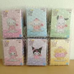 サンリオ キャラクターズ Fluffy Puffy ６種セット