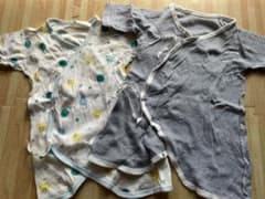 【値下げ中】コンビ肌着　ベビー　60-70cm 新生児　肌着　赤ちゃんのサムネイル