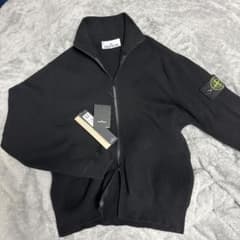 StoneIsland25aw ロゴパッチ ジップアップ ジャンパー - メルカリ