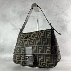美品 フェンディ マンマバケット Fendi FFロゴ ショルダーバッグ