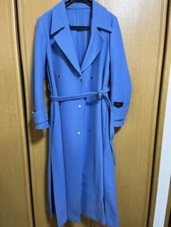 【美品】AMERI ベルトフレアロングコートのサムネイル