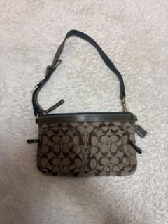 Coach ショルダーバッグ ブラウン ロゴプリントのサムネイル