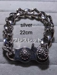 silver416 メンズ ブレスレット 重厚 22cm 刻印有り - メルカリ