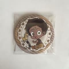 SHAMANKING チョコラブ ふんばりくじ再び 缶バッジ