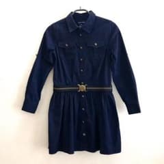 ラルフローレン Ralph Lauren シャツ　ワンピース　ネイビー　140のサムネイル