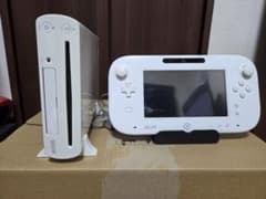 Wii U 本体 32Gb ホワイト ACアダプター付きのサムネイル