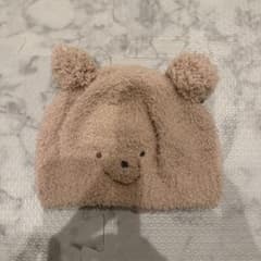 mocmof ニット帽　くまちゃん　70-80のサムネイル