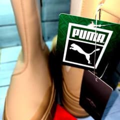 신품 미사용 PUMA 첼시 부츠 베이지 23.5cm