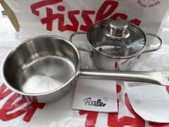 新品未使用★Fissler★両手鍋蓋付き14㎝★フライパン16㎝ 新品未使用☆Fissler☆両手鍋蓋付き14㎝☆フライパン16㎝ - メルカリ