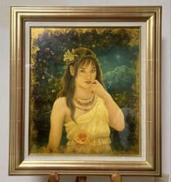 ◆杉山慎一郎 油彩画 MA FORET　10号 ◇杉山慎一郎 油彩画 MA FORET 10号 - メルカリ