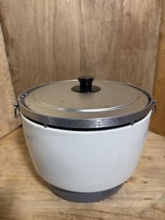 パロマ 業務用ガス炊飯器 PR-101DSS-1 本体＋内釜 美品　2024年製のサムネイル