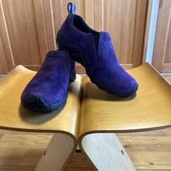 メレル ジャングルモック 短時間一度のみ使用 バーガンディ 紫 美品