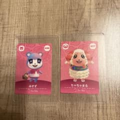 amiiboカード みすず ちゃちゃまる どうぶつの森 - メルカリ