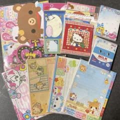 e おすそ分け 大量 平成女児 メモ帳 バラメモ 被り無し まとめ売り 500