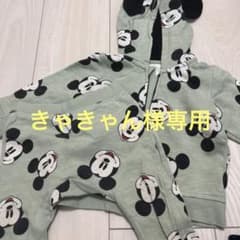 H&M ミッキーマウス柄 トレーナー・パーカー 74/80 セットアップのサムネイル