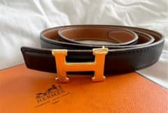【HERMES】エルメス　リバーシブル　ベルトのサムネイル