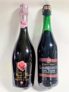 Bottegaモスカートペタロ 700ml ランブルスコ 750ml 2本セット - メルカリ