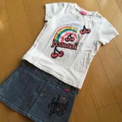 ジェニィ 130 Tシャツ 白 jenniのサムネイル