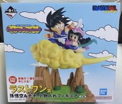 一番くじ ドラゴンボール ラストワン賞 孫悟空&チチ 小物入れ
