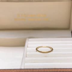 Jouete ジュエッテ リング マットデザイン K10 ゴールド 9号 - メルカリ