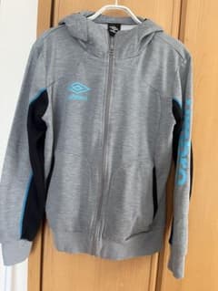 【UMBRO】アンブロ スウェット ジップアップパーカー グレーのサムネイル