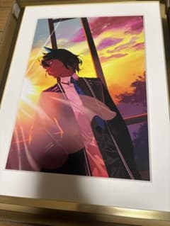 FGO 最終再臨展 高精彩複製画 アルジュナ 【オルタ】生徒会長たる