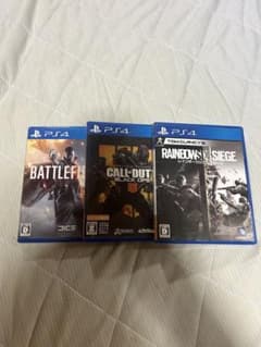 PS4 ソフト 3本セット まとめ売りのサムネイル