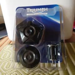 TRIUMPH 純正アクセサリー　アクセルフィニッシャー TRIUMPH 純正アクセサリー アクセルフィニッシャー - メルカリ