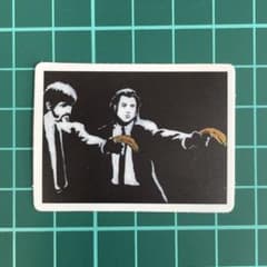 バンクシー風デザインシールのサムネイル