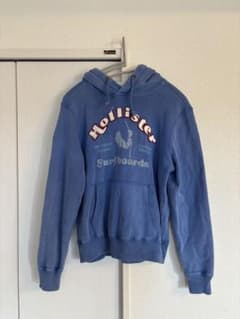 Hollister Y2K パーカー ウォッシュブルー Sのサムネイル