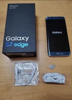 ※難あり Galaxy S7 edge Blue 32 GB docomoのサムネイル