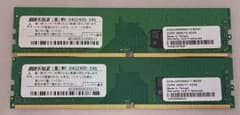 値下【BUFFALO】 DDR4-2400 4GB メモリ10枚セット計40GB BUFFALO】DDR4-2400 4GB メモリ2枚セット計8GB - メルカリ
