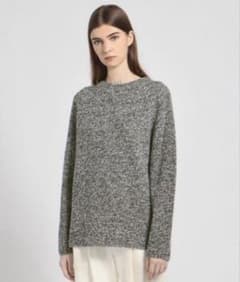 極美品Theory luxeセオリーリュクス畦編みのハイネックニット カシミヤ