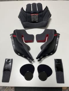 ノ*ン様 SHOEI ショウエイ　Z7 内装セット　Mサイズ メーカー純正　中古のサムネイル