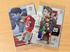 山本智大　バレーボール　男子　日本代表 カード　2枚セットのサムネイル