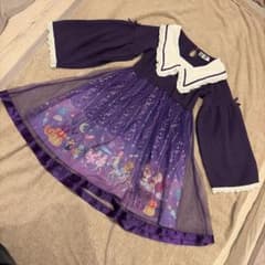 【美品】サイズ130ハロウィン　ワンピース　ゴスロリスタイルお早めに！！