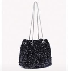 SHEIN ビーズショルダーバッグ ブラックのサムネイル