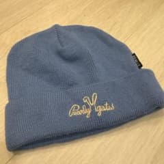 PEARLY GATES ニット帽 ブルーのサムネイル