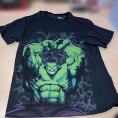 최종 가격 인하 희귀 MARVEL 헐크 00s 빈티지 T 셔츠 블랙