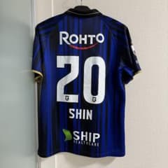 美品！ガンバ大阪2025 中谷進之介レプリカユニフォーム半袖M-Lおまけ