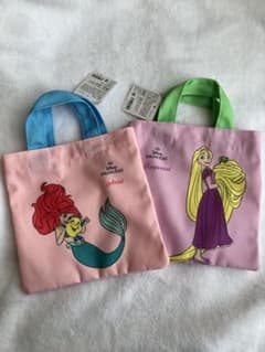 Disney 인기의 2점 아리엘 라푼젤 미니 토트 캔두