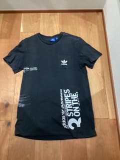 adidas ブラック Tシャツ Mのサムネイル