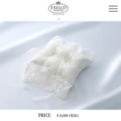 おもち様専用エクセルコダイアモンドの リングピローのサムネイル