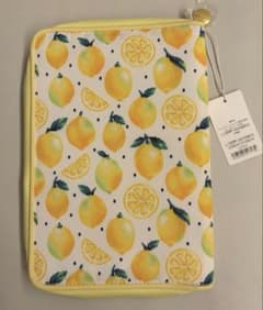 新品タグ付き＊フェイラー マルチケース 母子手帳 レモン ドット