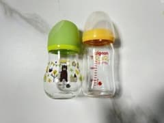 ピジョン 哺乳瓶 (ガラス) 160ml 2本セットのサムネイル