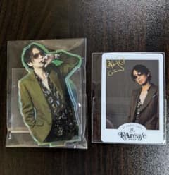 ラルカフェ2026 ken アクスタ クリアカード セット ラルク - メルカリ