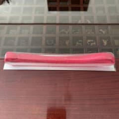 鮮やかなオレンジ ピンク帯締め 着物小物